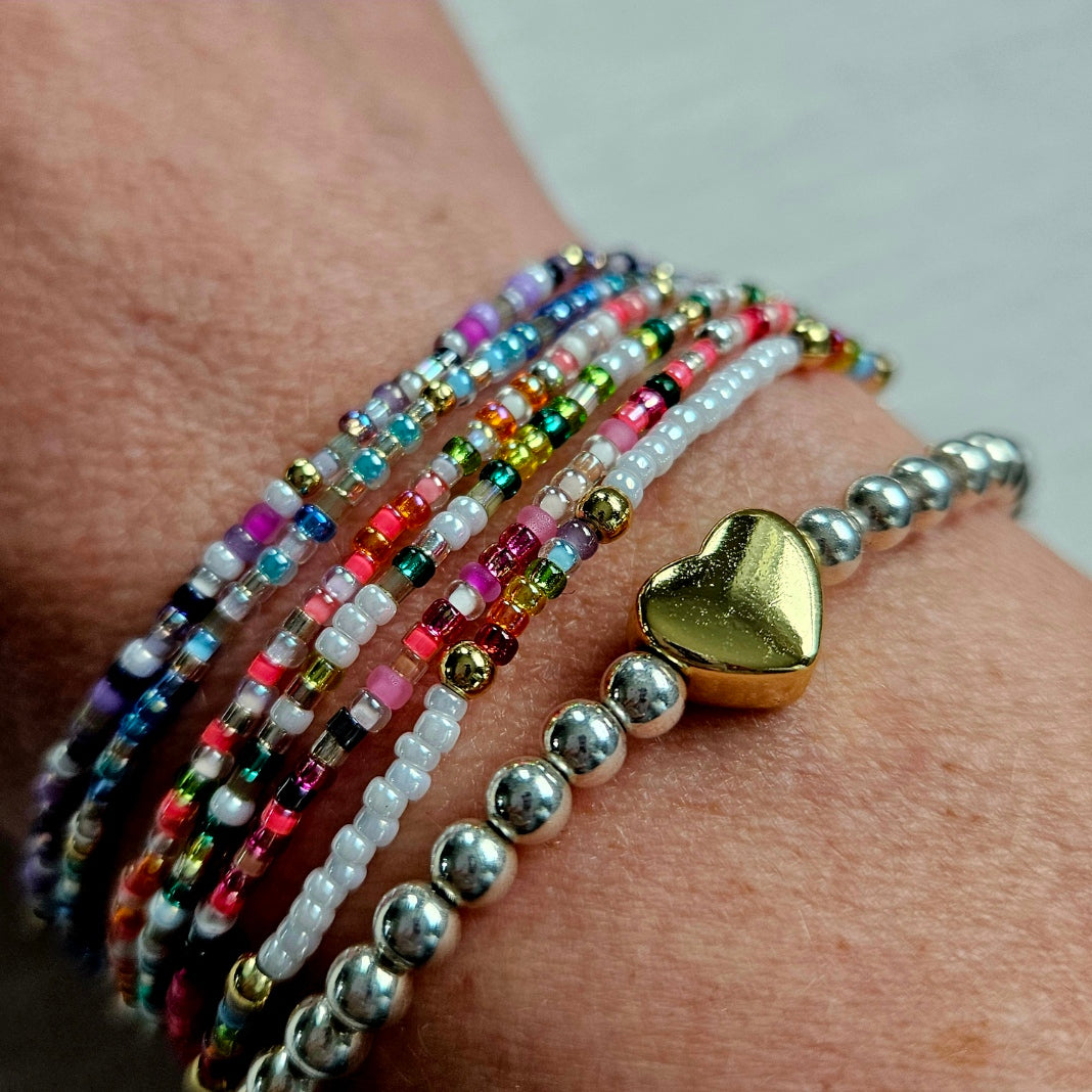 Rainbow Crush bracelet