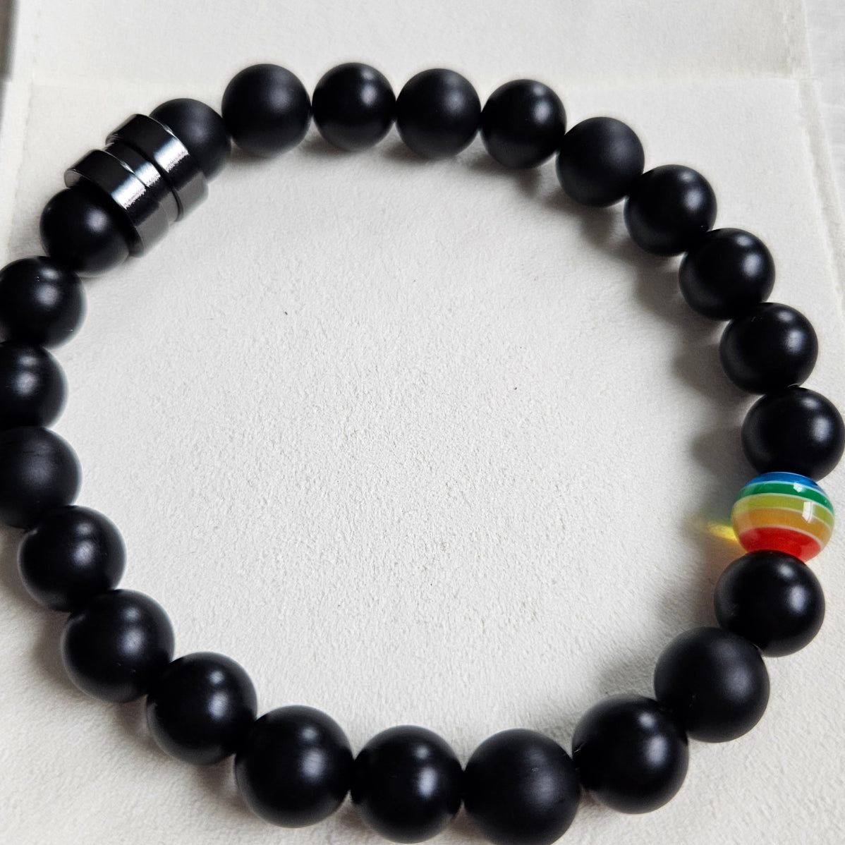 Pride & Power - Black Onyx bracelet