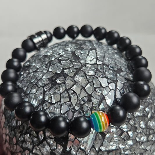 Pride & Power - Black Onyx bracelet