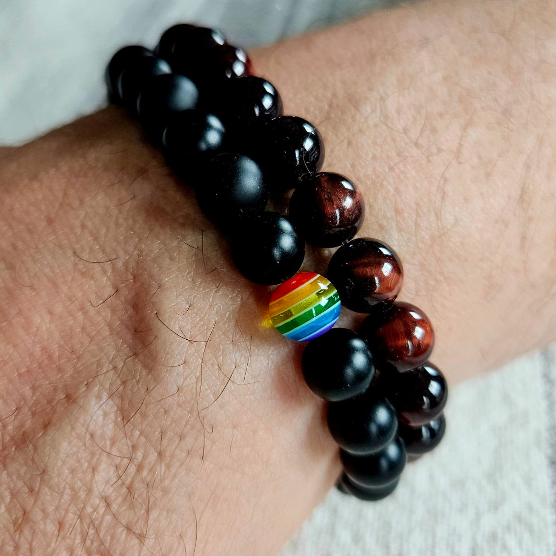 Pride & Power - Black Onyx bracelet